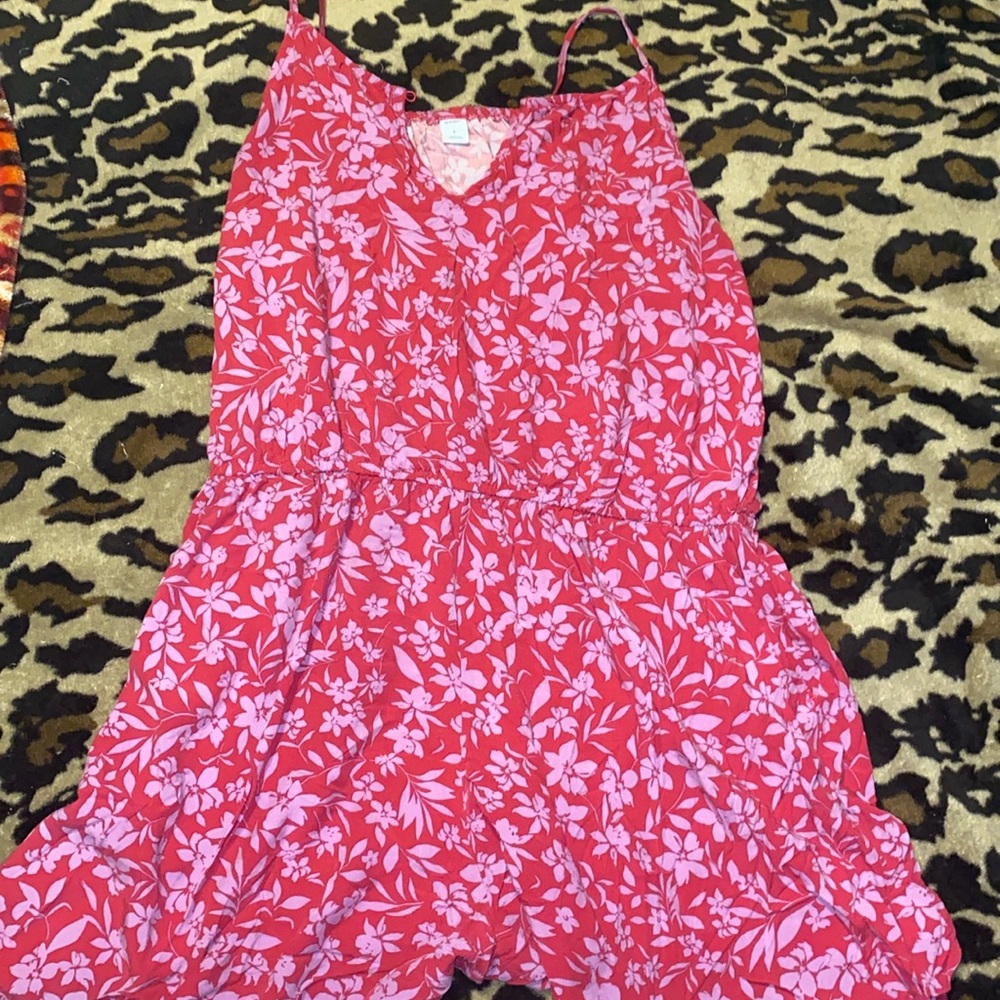 Old Navy Pink/magenta romper size L